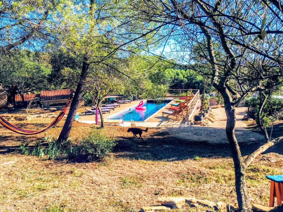 Arche De Noe Atypique, Boheme , Nature, Piscine Chauffee De Paques A Toussaint , Spa , Sauna , Loisirs เลอโบสเซต์ ภายนอก รูปภาพ
