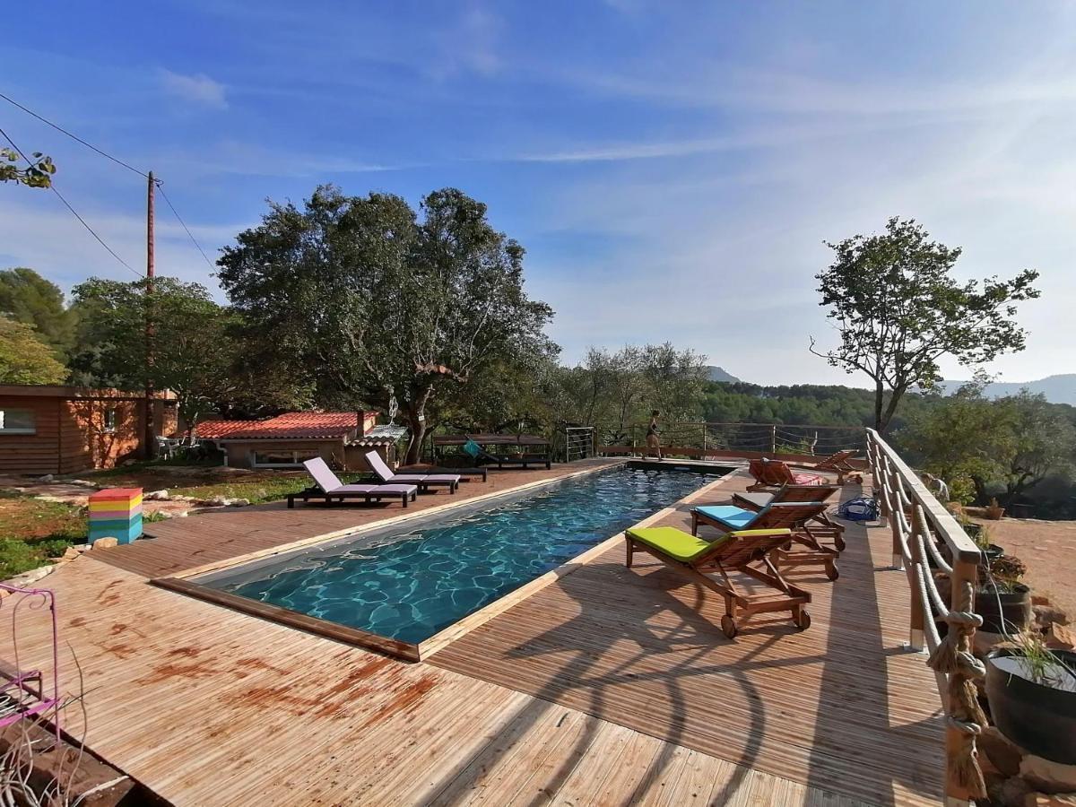 Arche De Noe Atypique, Boheme , Nature, Piscine Chauffee De Paques A Toussaint , Spa , Sauna , Loisirs เลอโบสเซต์ ภายนอก รูปภาพ